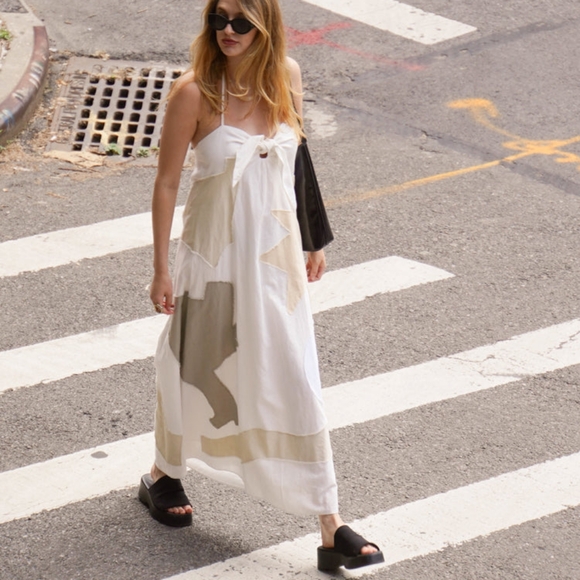 Lingua Franca Dresses & Skirts - Lingua Franca Patmos Tie Dress